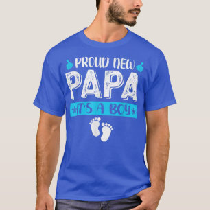 T-shirt Cool Famille Fier Nouveau Papa C'est un garçon Gen