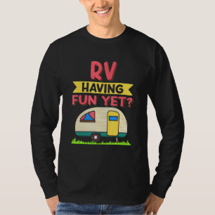 T-shirt Cool Fans Camping Déclarations de Camper Discours