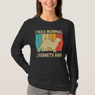 T-shirt Cool Ferret Pour Hommes Femmes Animal Ferret Propr