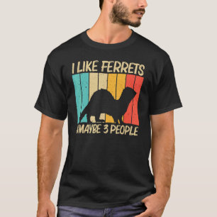 T-shirt Cool Ferret Pour Hommes Femmes Ferret Animal de co