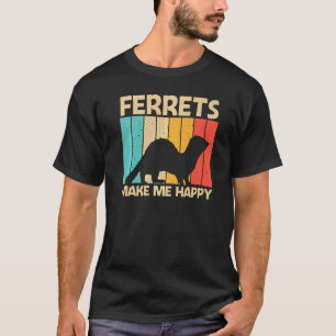 T-shirt Cool Ferret Pour Hommes Femmes Ferret Animal de co