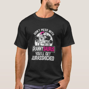T-shirt Cool Grannysaurus Dinosaur T Rex Cute Mothe