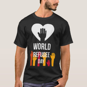 T-shirt Cool Graphic World Refugee Day