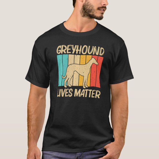 T-shirt Cool Greyhound Pour Hommes Femme Sighthththight Pe (Devant)