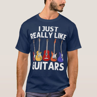 T-shirt Cool Guitar For Men Women Guitar Player Electric G