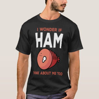 T-shirt Cool Ham  Outfit Love Pork Meat