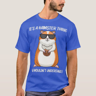 T-shirt Cool Hamster Cadeau Pour Hommes Femmes Dwarf Syrie