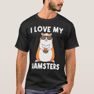 T-shirt Cool Hamster Pour Hommes Femmes Syrien Dwarf Roden
