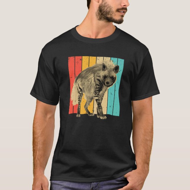 T-shirt Cool Hyena For Men Women Africa Animal Zookeeper R (Devant)