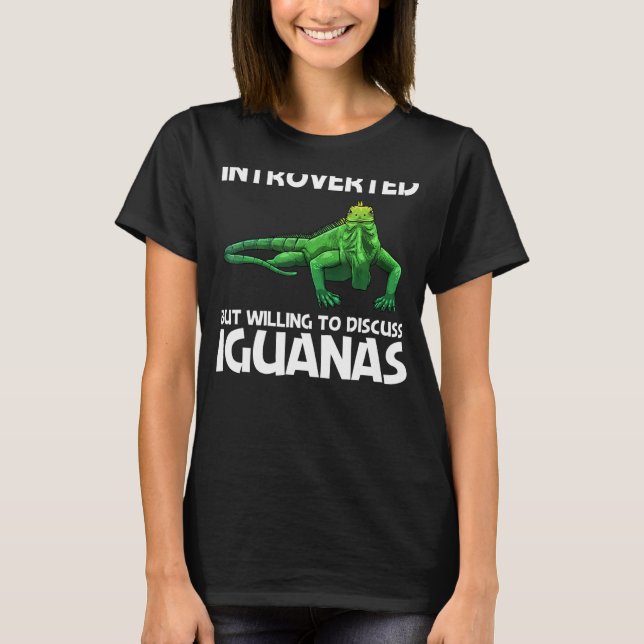T-shirt Cool Iguana Pour Hommes Femmes Lizard Reptile Herp (Devant)