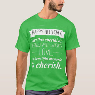T-shirt Cool Joyeux anniversaire
