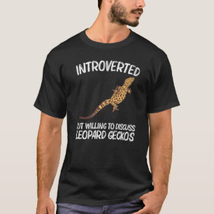 T-shirt Cool Leopard Gecko Pour Hommes Femmes Minuscule Di