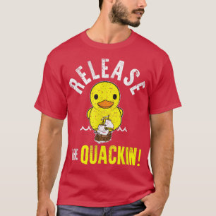 T-shirt COOL LIBÉRATION DE LA QUACKIN Yellow Rubber Duck C