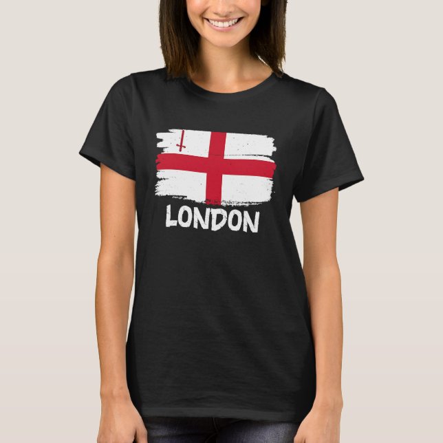 T-shirt Cool London Flag (Devant)