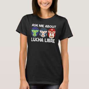T-shirt Cool Lucha Libre pour hommes femmes Luchador Mexic