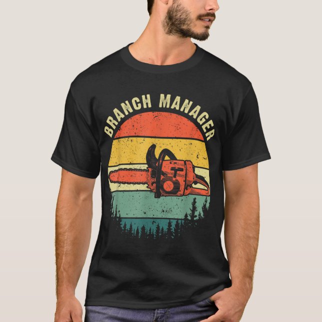 T-shirt Cool Lumberjack Art Hommes femmes Arboriste Logger (Devant)