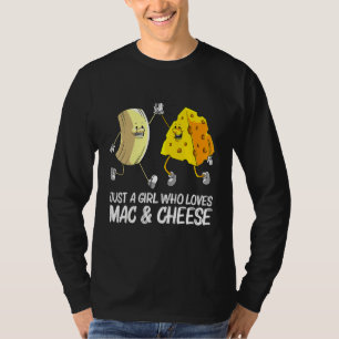 T-shirt Cool Mac & Fromage Pour Filles Enfants Cuits Chees