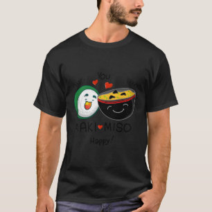 T-shirt Cool, Maki Miso Heureux ! Amour alimentaire japona
