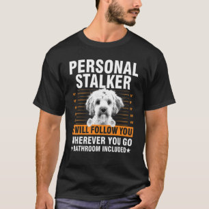 T-shirt Cool Maltais pour hommes femmes Stalker Chien pers