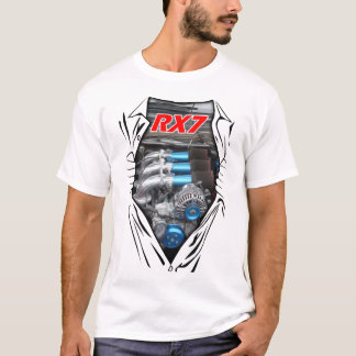 T-shirt Cool Mazda RX7 Rotation Moteur Power Drag Racing C