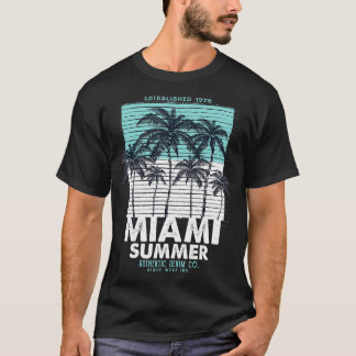 T-shirt Cool Miami Beach est I Love Miami Miami