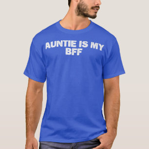 T-shirt Cool Minimal Drôle Tante Est Mon Bff