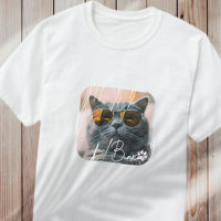 Cool moderne de chat Grunge Nom et photo