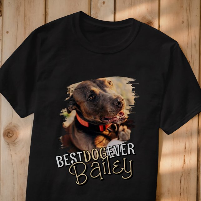 T-shirt Cool moderne Grunge Personnalisé Animaux de Compag (Créateur téléchargé)