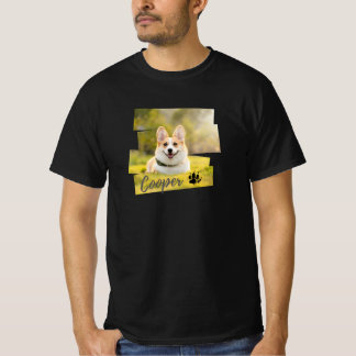 T-shirt Cool Moderne Personnalisé Typographie de l'animal 