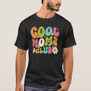 T-shirt Cool Mom Club Super Retro Smile Cool Mom Club Mot