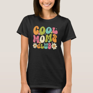 T-shirt Cool Mom Club Super Retro Smile Cool Mom Club Mot