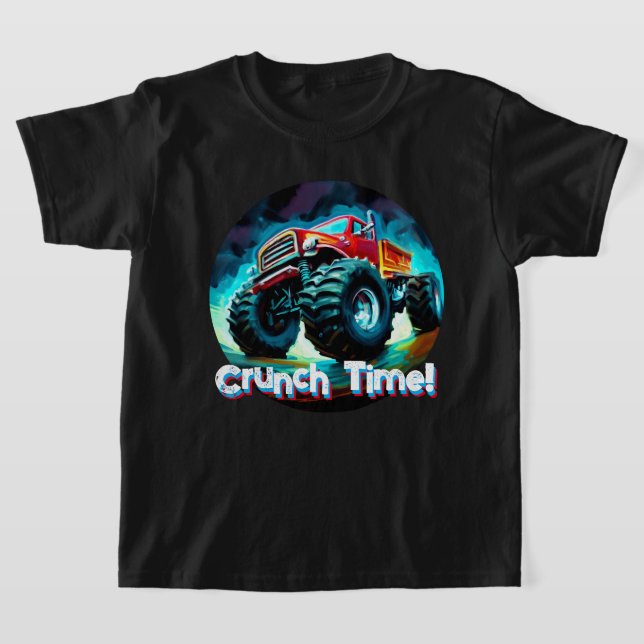 T-shirt Cool Monster Truck Cruntime (Poser)