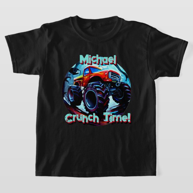 T-shirt Cool Monster Truck Cruntime (Poser)