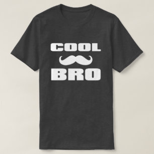 T-shirt Cool Mustache Bro