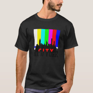 T-shirt Cool New York City avec l'illustration du signal d