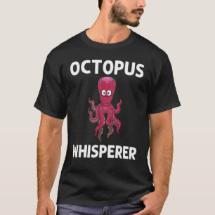 T-shirt Cool Octopus Pour Hommes Femmes Vie Maritime Océan