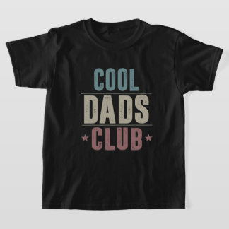 T-shirt Cool officiel vintage Dads Club Fête des pères