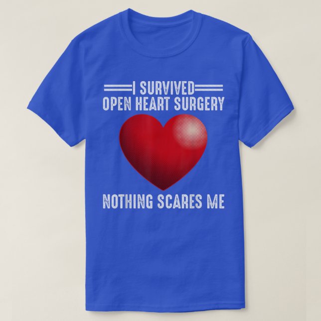 T-shirt Cool Open Heart Chirurgie Art Hommes Femmes Transp (Design devant)