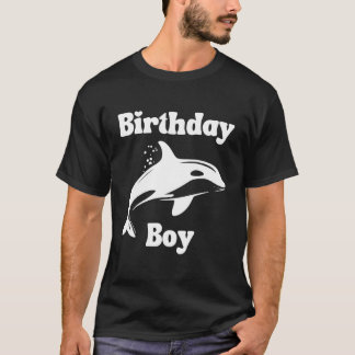 T-shirt Cool Orca Whale Birthday Boy For Men Teenage Broth