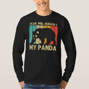T-shirt Cool Panda Pour Hommes Femmes Panda Ours Animal Zo