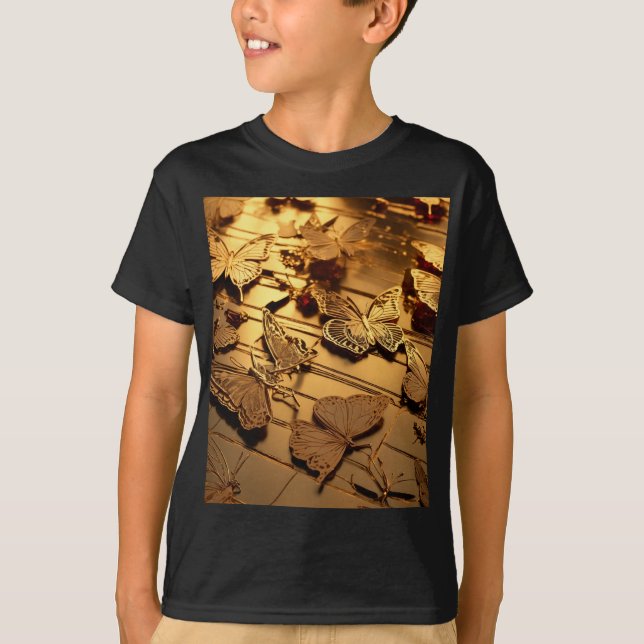 T-shirt cool papillon (Devant)