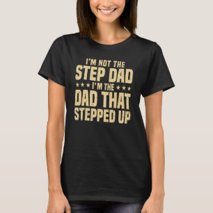 T-shirt Cool Pas à pas papa pour les hommes Père la meille