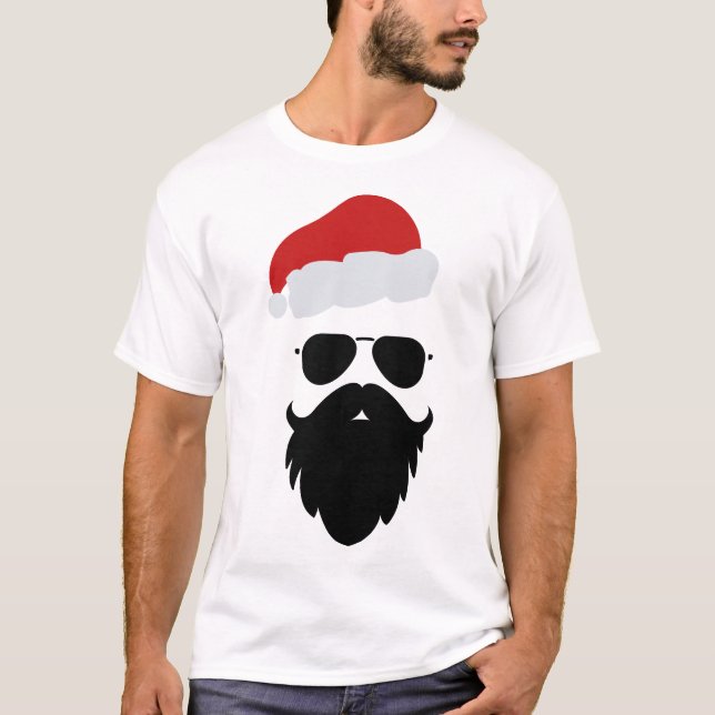 T-shirt Cool Père Noël (Devant)