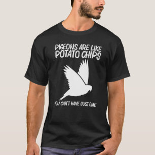 T-shirt Cool Pigeon Pour Hommes Femmes Rock Dove Oiseau An
