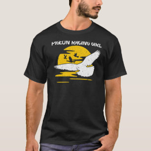 T-shirt Cool Pigeon Racing Pour Filles Enfants Homing Pige