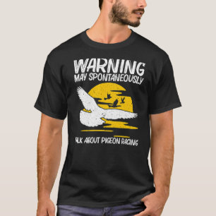 T-shirt Cool Pigeon Racing Pour Hommes Femmes Hommage Pige