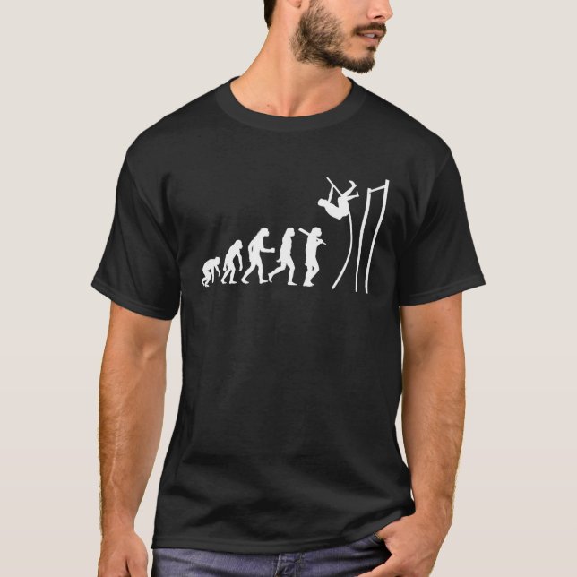T-shirt Cool Pole Vault Conception Pour Hommes Femmes Pole (Devant)