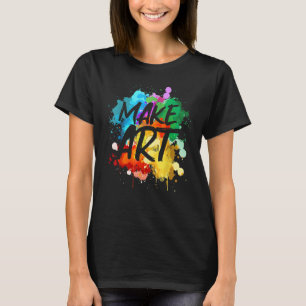 T-shirt Cool Pour Hommes Femmes Artiste Professeur Artiste