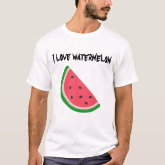 T-shirt cool pour pastèque et amoureux d'été