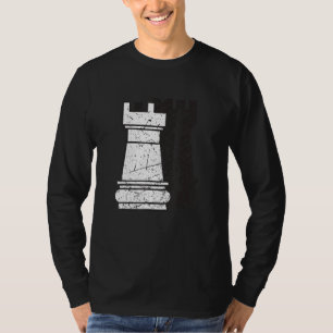 T-shirt Cool Professional Chess Master Piece Rook Gr